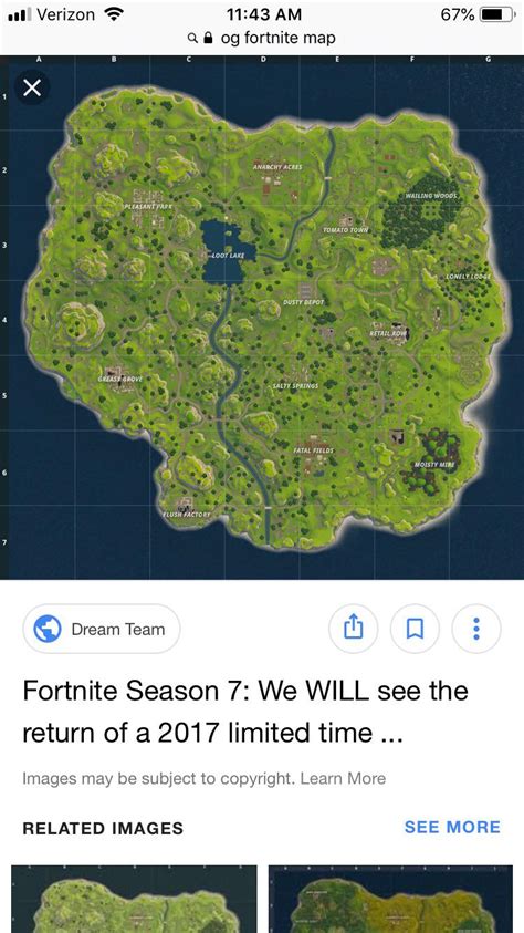 Og Fortnite Map Season 4