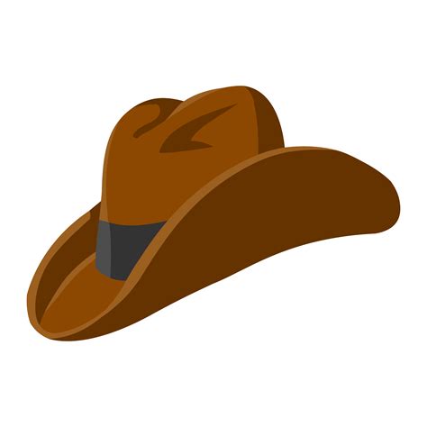 Cartoon Cowboy Hat Svg