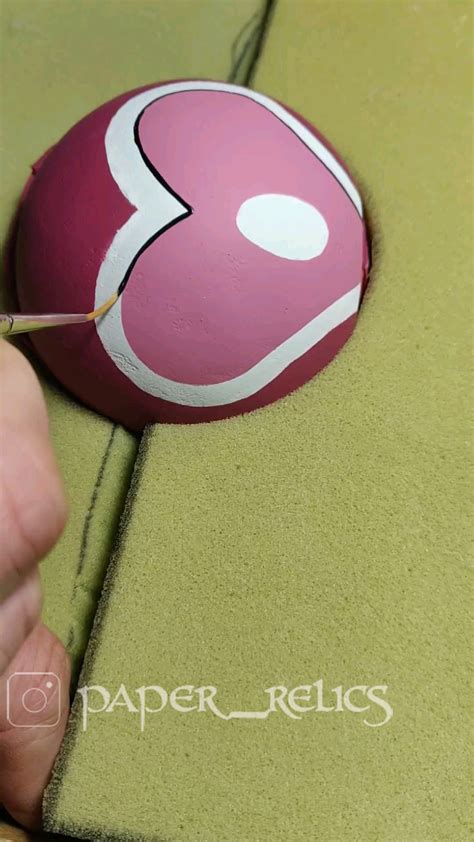 I made a Love Ball, happy almost Valentine's : r/pokemon