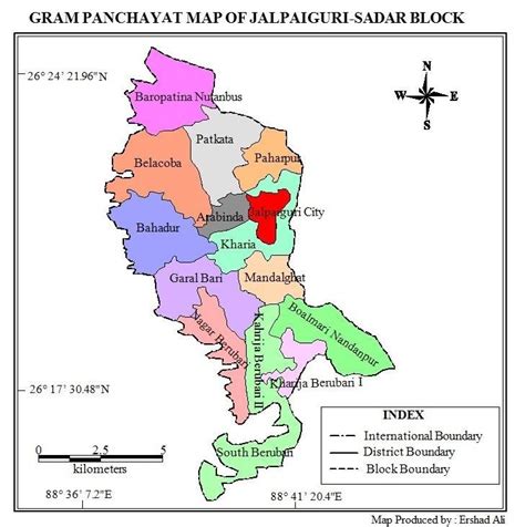 Jalpaiguri District Block Map - Map Of The Panhandle Of Florida