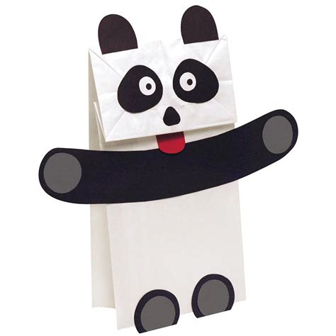 Panda Puppet Craft - Pacon Creative Products