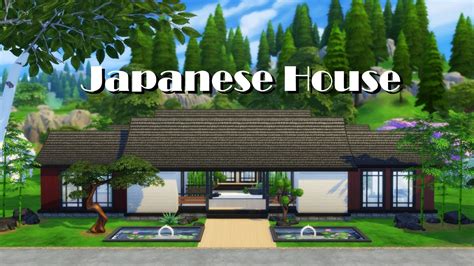 Sims 4 Suburban Japanese House