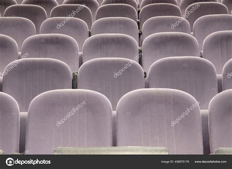 Empty Cinema Theater Seats Stock Photo by ©dechevm 458975176