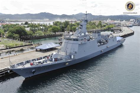 PH Navy christens first-ever brand new frigate, BRP Jose Rizal