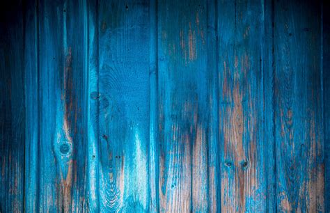 Blue Wood Background