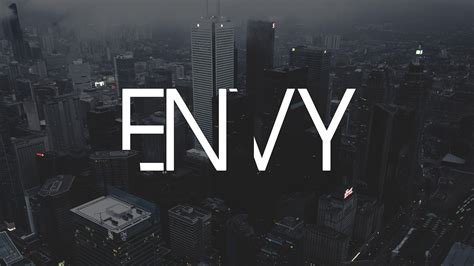 High-rise buildings with grey Envy text overlay HD wallpaper | Wallpaper Flare