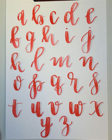 ordershewrotenyc.com alphabet card calligraphy alphabet, modern calligraphy | Estilos de letras ...