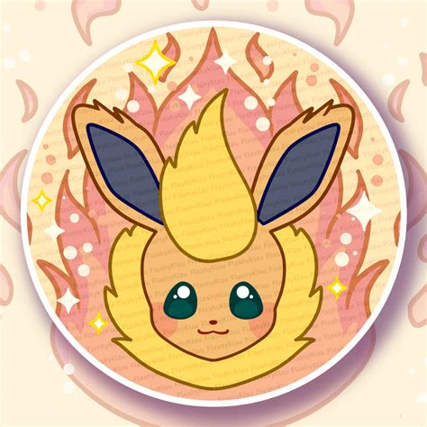 Shiny Flareon by FlashyKlau on DeviantArt