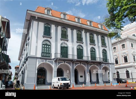 The Panama Canal Museum, located in a beautiful restored building in the Panama City Historic ...