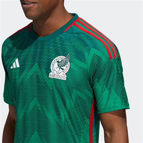 ADIDAS Mexico Home Men's Authentic World Cup 2022 Soccer Jersey - Niky's Sports