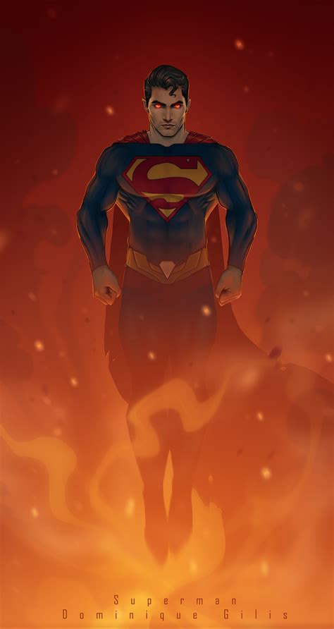 ArtStation - #Superman, by Dominique Gilis | Superman wallpaper, Superman artwork, Superhero ...