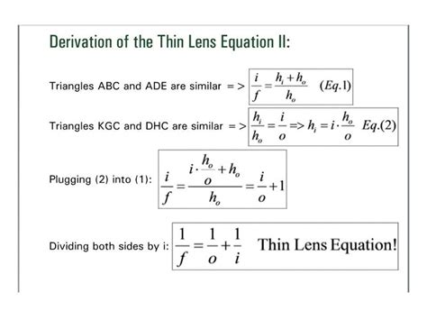 Lens Equation Calculator - Tessshebaylo