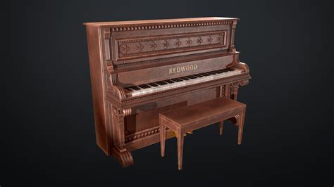 Saloon Piano, Sami Tarvainen on ArtStation at https://www.artstation.com/artwork/4rNwk | Piano ...