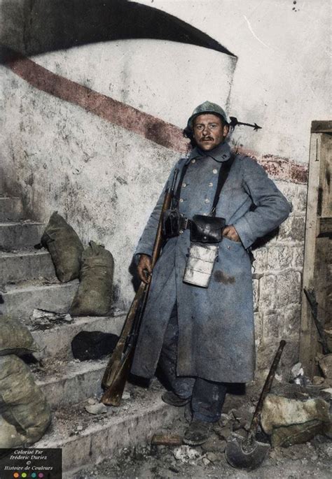 Weary french soldier - Verdun - WWI [664X960] Colorized : r/MilitaryPorn