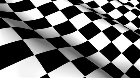 Checkered Flag Black Background