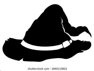 Old Wizard Hat Silhouette Vector Illustration Stock Vector (Royalty Free) 320197187