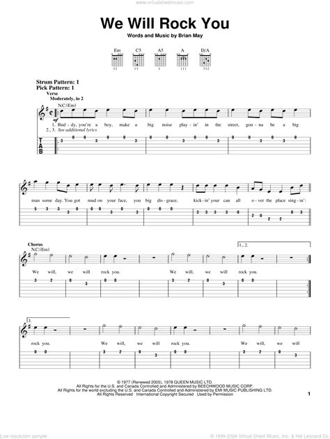 Rock Songs Guitar Chords