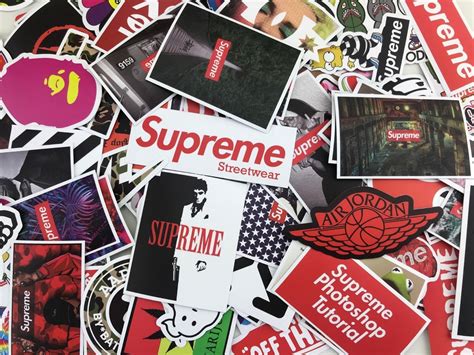 Supreme Stickers Wallpapers - Wallpaper Cave