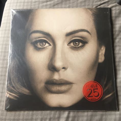 Used Adele 25 Album Vinyl, Hobbies & Toys, Music & Media, Vinyls on Carousell