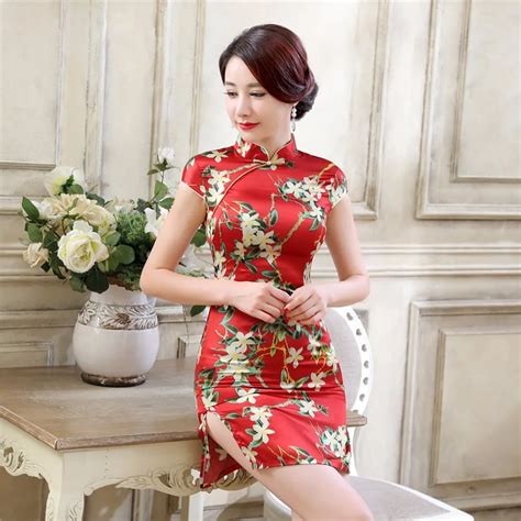 Shanghai Story 2018 Vintage Qipao Dress Cheongsam Oriental Dress Chinese Traditional Clothing ...