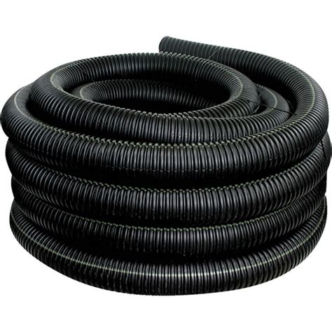 ADVANCED DRAINAGE SYSTEMS 03510100 Corrugated Drainage Pipe,100 ft. L ...