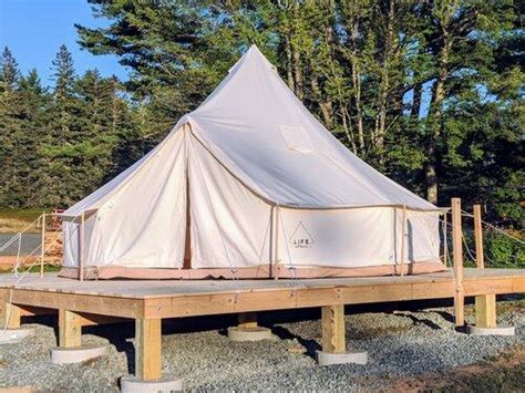 Create A Bell Tent Platform Deck - Life inTents