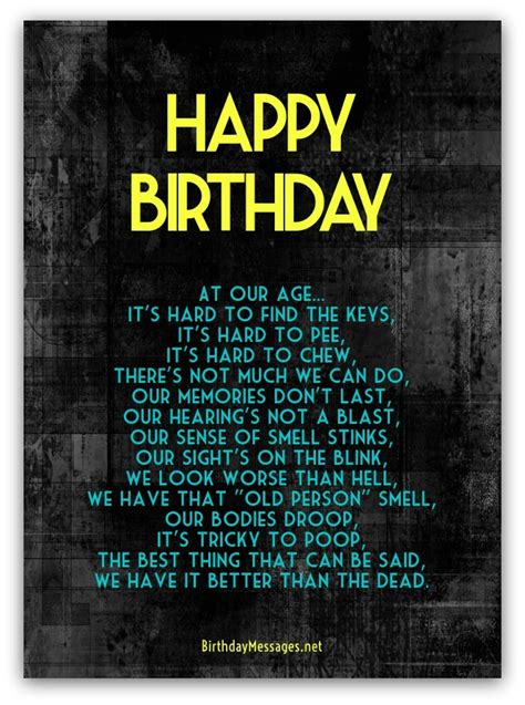 Funny Birthday Poems - Page 3