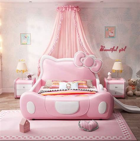 Kids Bed Leather Multifunction Bed Solid Wood Slide And Stairs Kinder | Kids' bed, Crib design ...