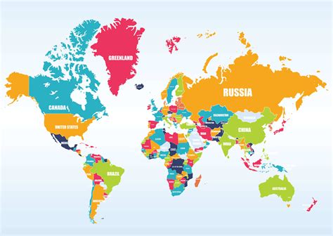 World Maps with Countries - Guide of the World