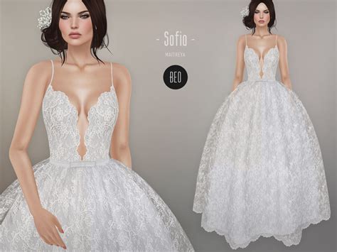 The Sims 4 Wedding Dress - teoshumor