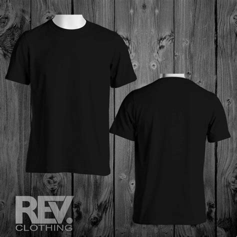 Free 5371+ Mock Up Kaos Polos Hitam Cdr Yellowimages Mockups