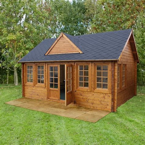 Garden compact | Log homes, Little log cabin, Log cabin kits