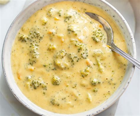 Broccoli Cheese Soup - The Cozy Cook