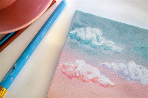 √ Aesthetic Acrylic Paintings Clouds - Popular Century