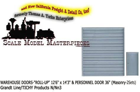 Warehouse Doors-"Roll-Up" & Personnel Door (Masonry-2Sets) G