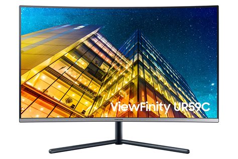 Buy SAMSUNG32" UR59 Series ViewFinity 4K UHD (3840x2160) Computer Monitor, Curved, HDMI, Display ...