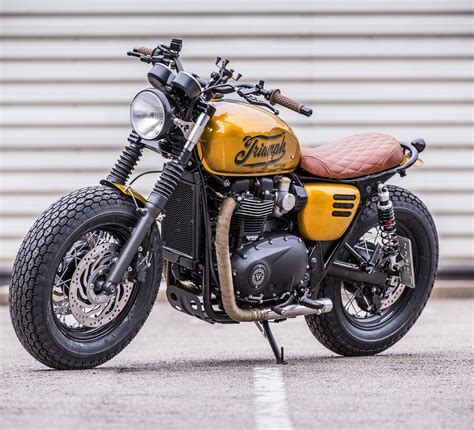 Hell Kustom : Triumph Bonneville T120 By Down & Out Cafe Racers