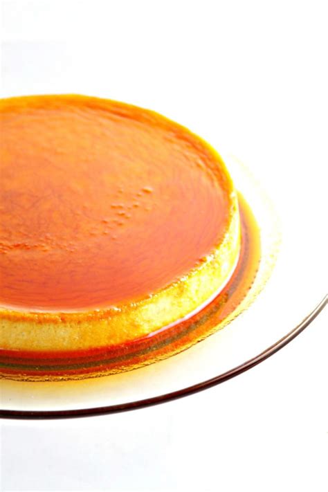 Cream Cheese Flan with Caramel Sauce - bell' alimento