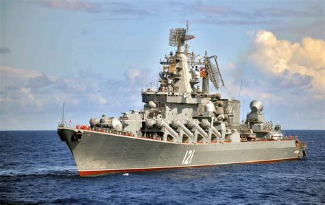 Russian Slava-class cruiser Moskva [3243 2047] Black Sea Fleet, Navy Air Force, Man Of War ...