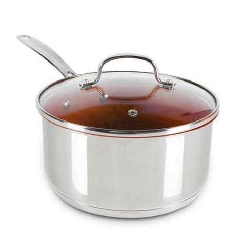 3-quart Stainless Steel Saucepan with Lid