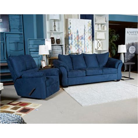 7500738 Ashley Furniture Darcy - Blue Living Room Furniture Sofa