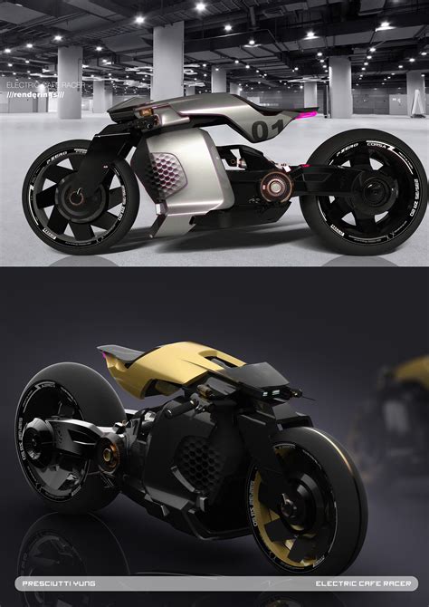 Electric "CAFE" RACER :: Behance