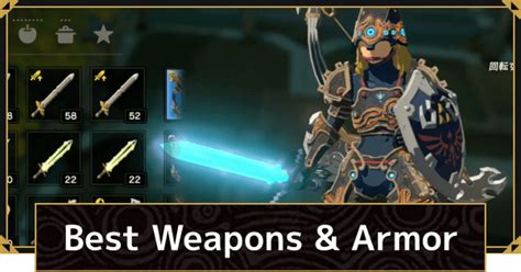 BotW | Best Weapons & Armor - How To Get & Location | Zelda Breath Of The Wild - GameWith