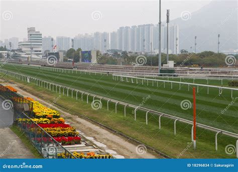 Sha Tin Racecourse, Hong Kong Editorial Stock Image - Image of event ...