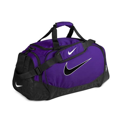 Lyst - Nike Medium Logo Duffle Bag in Purple for Men