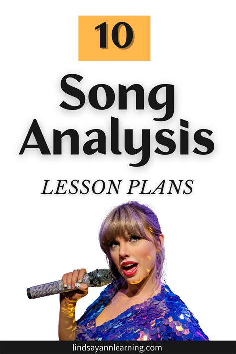 10 Song Analysis Lessons for Teachers - Lindsay Ann Learning English Teacher Blog