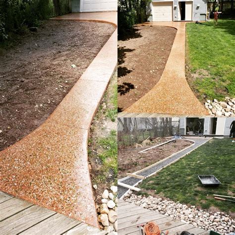 Stained Concrete Walkway DIY Gallery | Direct Colors