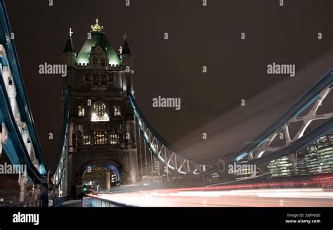 London Tower Bridge at night Stock Photo - Alamy