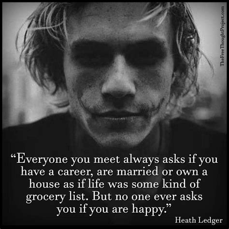 Heath Ledger Joker Quotes : Joker Quotes Wallpapers - Wallpaper Cave / Here we share 100 the ...