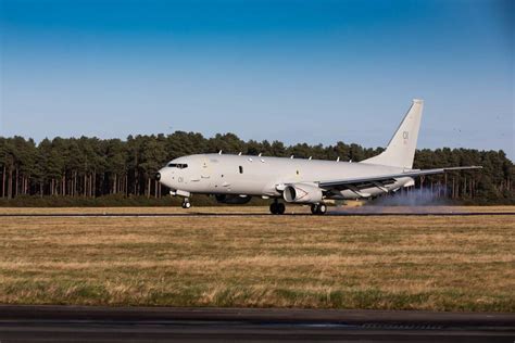 First RAF P-8A Poseidon touches down in Scotland - AeroTime